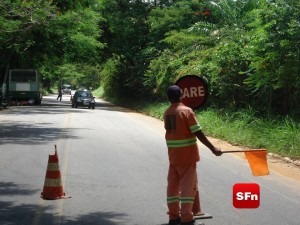 Obras de recuperção da RJ 158 foto Vinnicius Cremonez 2