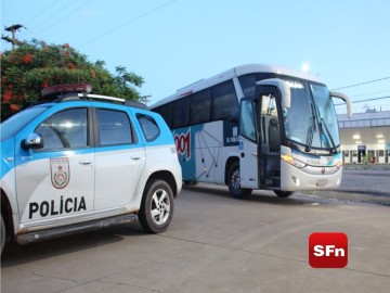 ônibus roubado