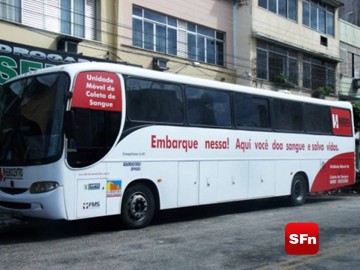 ônibus do hemocentro