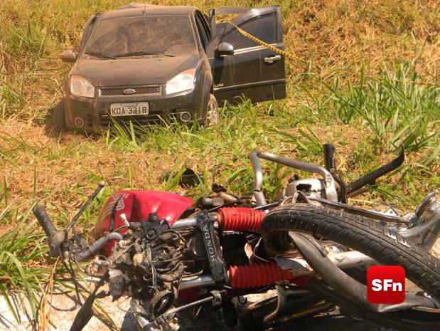 Motociclista morre e outro fica ferido em acidente na BR-356, em Itaperuna,  no RJ, Norte Fluminense