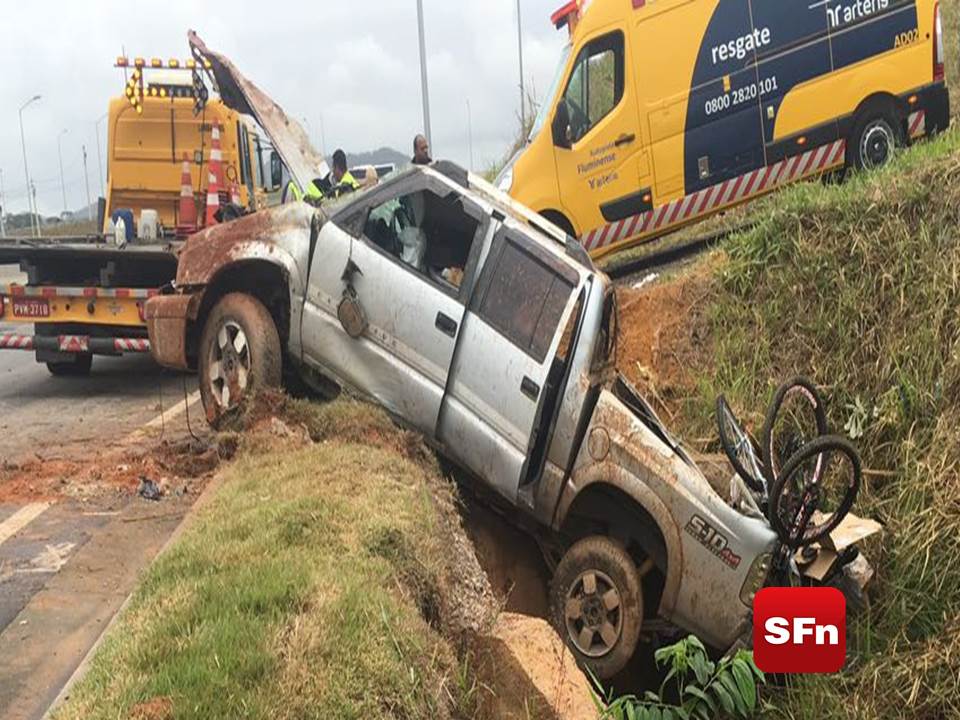 Acidente Deixa Cinco Feridos Na BR-101 Em Macaé – SF Notícias