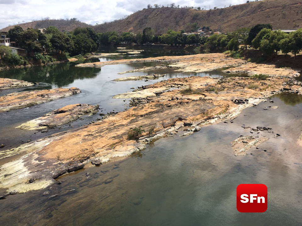 Situação crítica Rio Pomba marca apenas