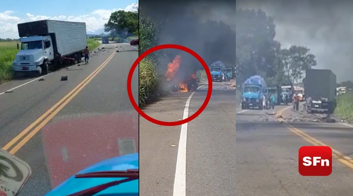 Duas pessoas morrem carbonizadas após carro pegar fogo em acidente na  BR-135 – MA+ O Melhor da Informação