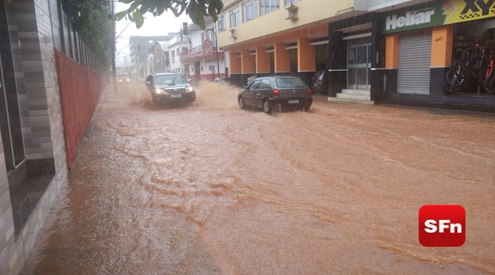 Vídeo: Chuva Provoca Alagamentos Na Cidade E Transbordamento De ...