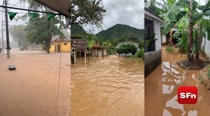 Vídeo Chuva Volumosa Provoca Enxurradas E Inundações Em Distritos De