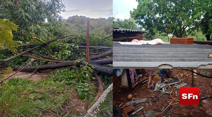 Chuva Forte Com Rajadas De Vento Assusta Moradores E Causa Transtornos