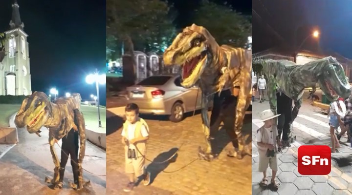 Fantasia de dinossauro realista para venda