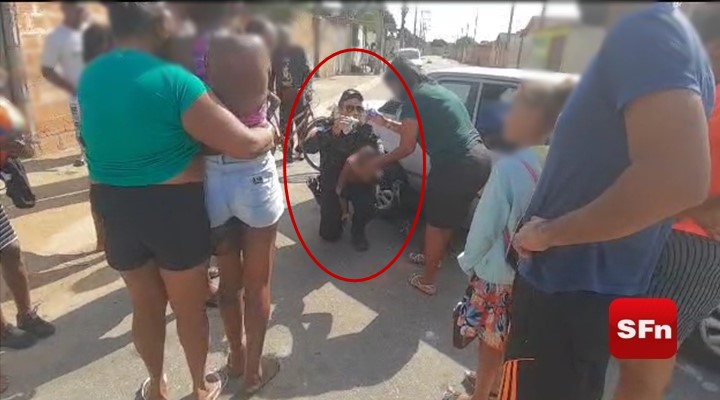 Policiais militares salvam bebê de 11 meses engasgado veja o vídeo