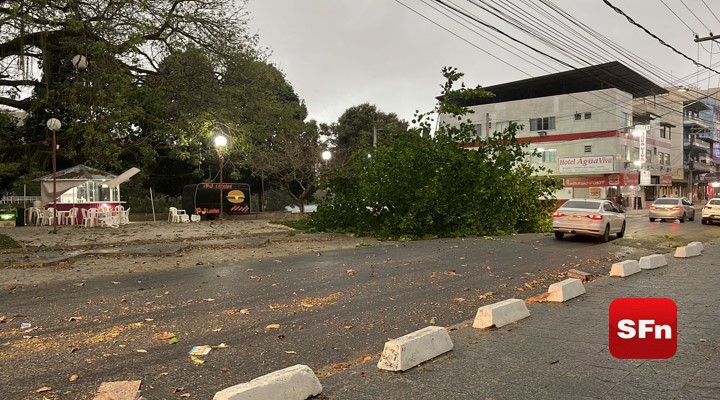 Chuva Com Rajadas De Vento Causa Transtornos Regi O Segue Em Alerta Para Chuva Ventos Fortes E